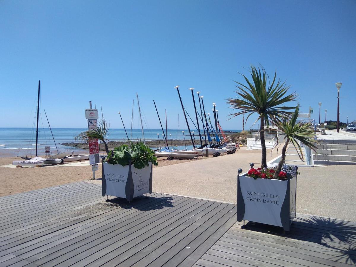 Maison Boisvinet Saint-Gilles-Croix-De-Vie, 4-5 P, Belle Cour Interieure, 200M Plage Exteriér fotografie